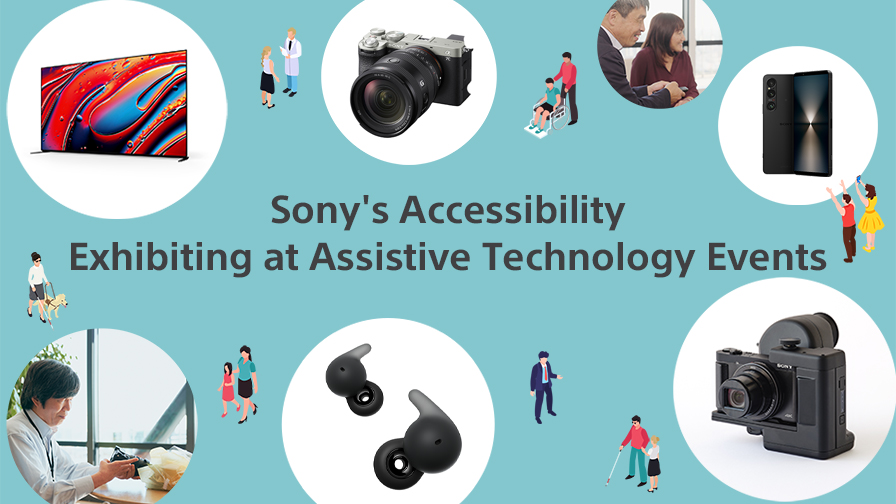 Sony's Accessibility Exhibiting at Assistive Technology Events