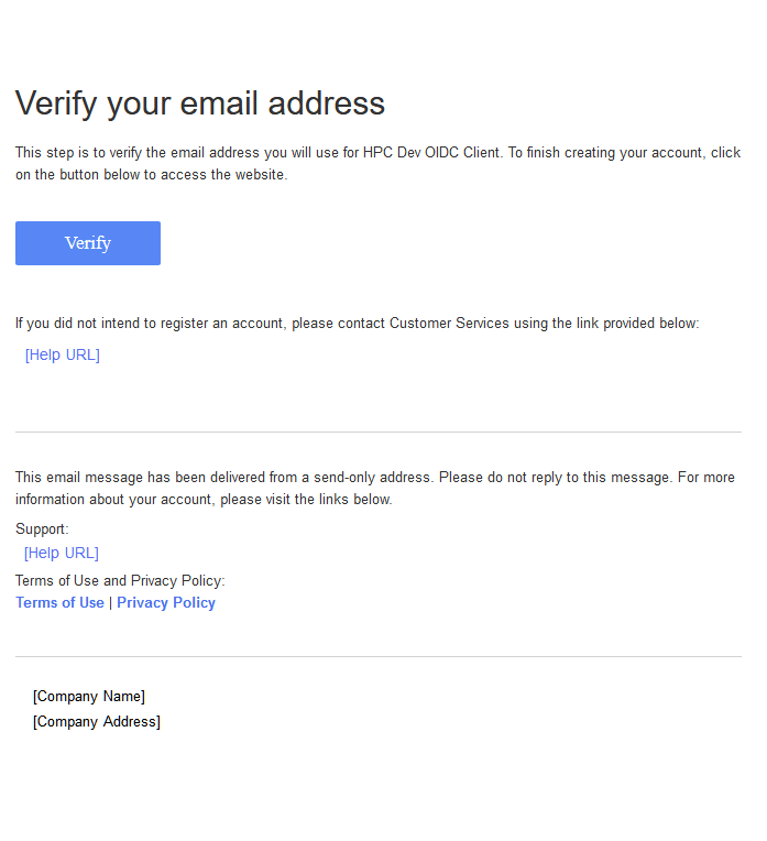 sony verify email not working