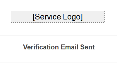 Verification Email Sent