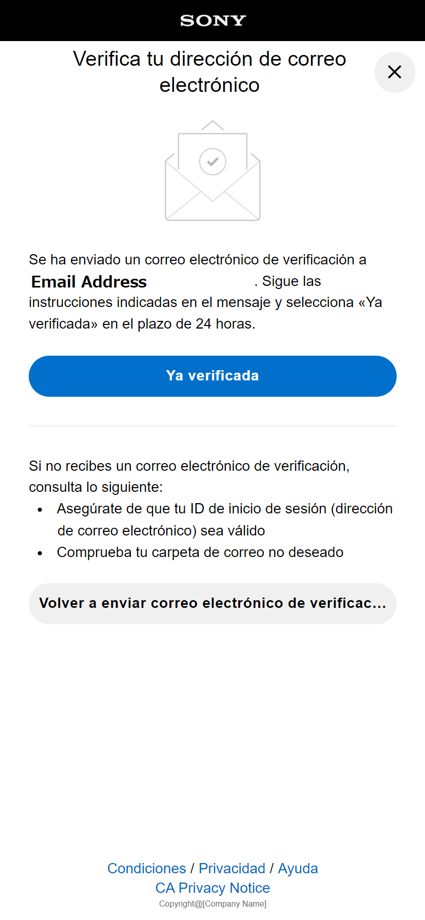 Verify Email