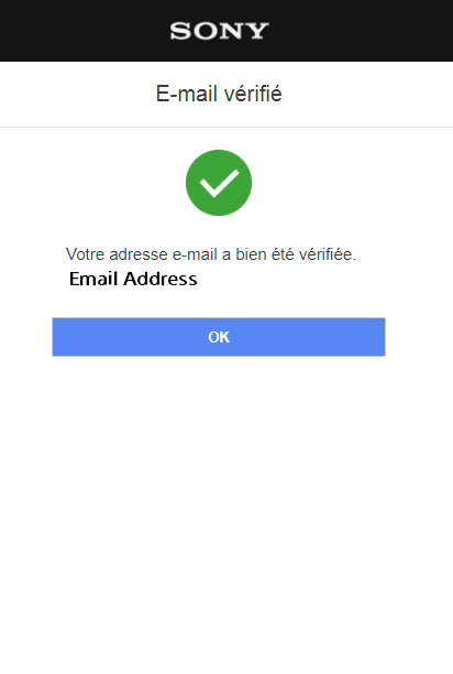 Email Verified