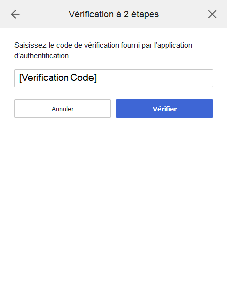 2-Step Verification Code