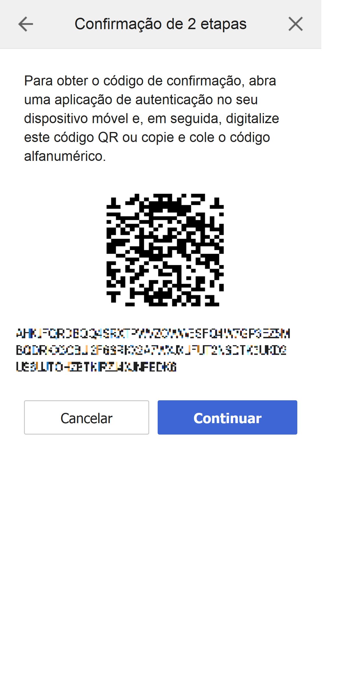 2-Step Verification QR Code