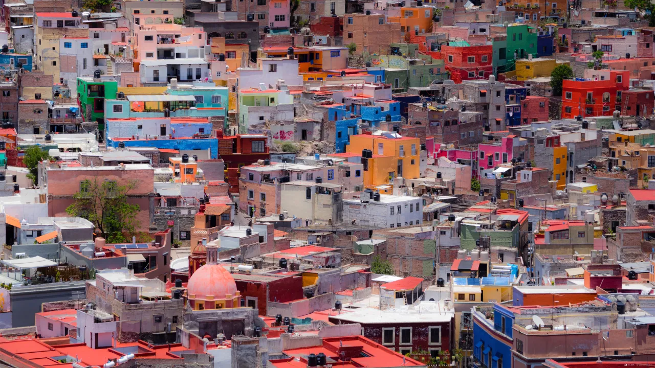 Historic Town Of Guanajuato And Adjacent Mines 